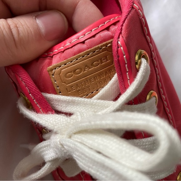 Coach Barrett Pink Sneakers - Picture 4 of 6